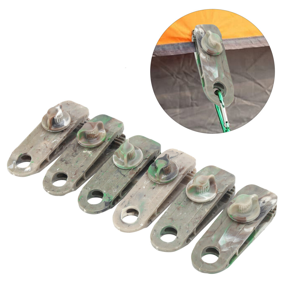 Heavy Duty Tarp Clips 6Pcs Lock Grip Tent Fasteners Canopy & Awning Holders 9361359211891