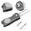 Foldable Stainless Steel Golf Divot Tool – Gray, 12cm, 55g 4