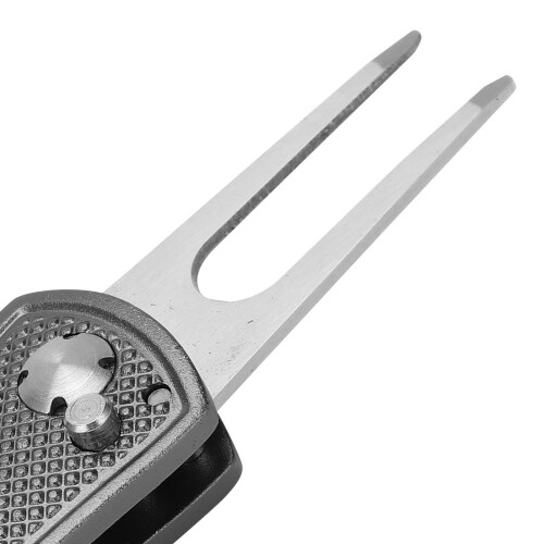 Foldable Stainless Steel Golf Divot Tool – Gray, 12cm, 55g 2
