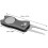 Foldable Stainless Steel Golf Divot Tool – Gray, 12cm, 55g 12