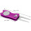 Foldable Stainless Steel Golf Divot Tool with Purple Handle, 12cm 7