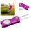 Foldable Stainless Steel Golf Divot Tool with Purple Handle, 12cm 15