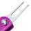 Foldable Stainless Steel Golf Divot Tool with Purple Handle, 12cm 12