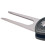 Stainless Steel Foldable Golf Divot Repair Tool 12cm Black 12