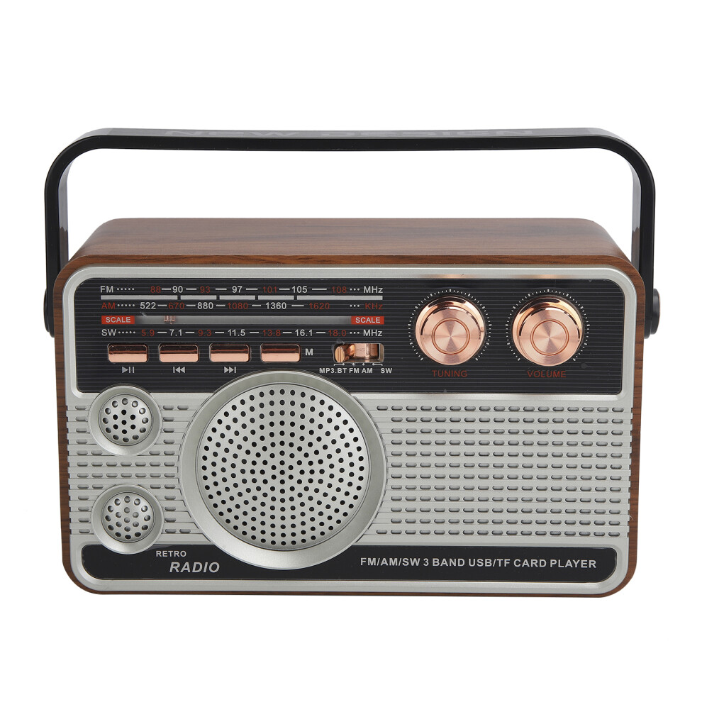 Portable Fm/Am/Sw Bluetooth Radio Speaker 1200Mah Rechargeable 8031359212976
