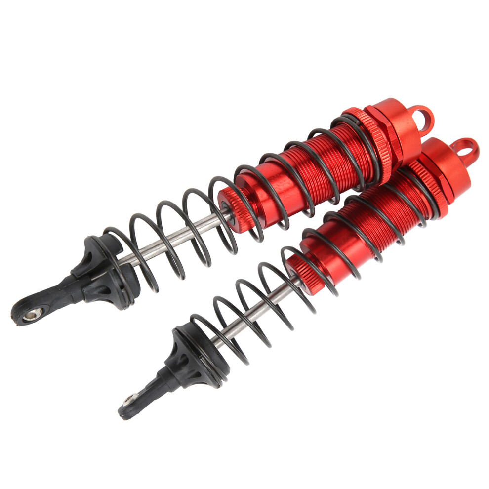 Upgrade Your 1/8 Rc Car With 2 140Mm Oil-Filled Shock Absorbers Red 5061359213713