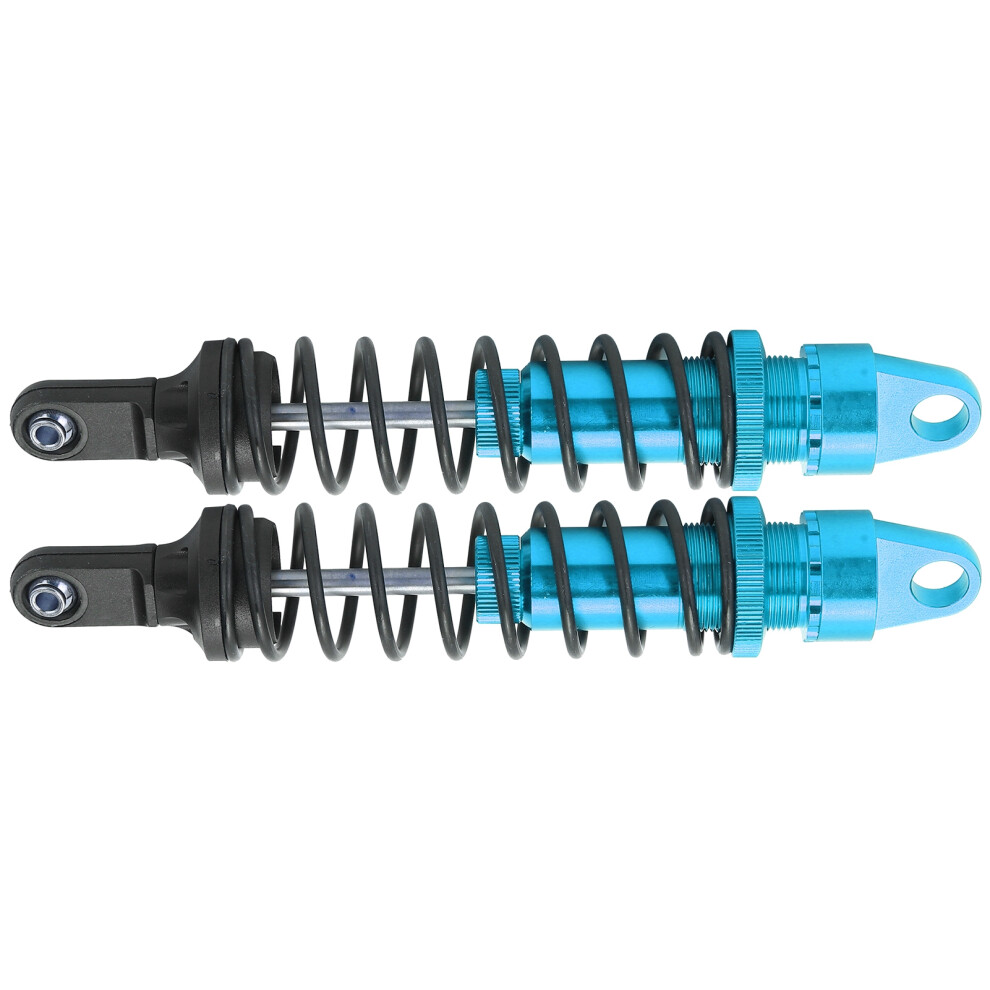 2Pcs 173Mm Rc Aluminium Shock Absorbers For 1/5 Off-Road Cars (Blue) Blue 8431359214114