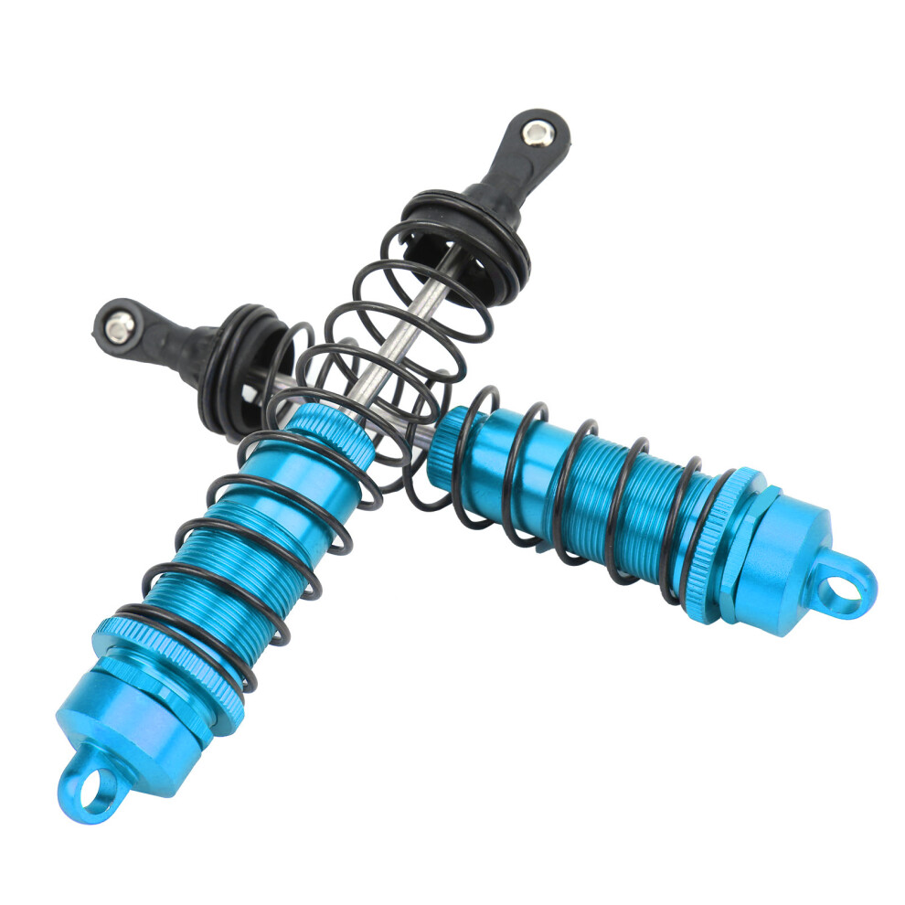 2Pcs 140Mm Adjustable Rc Shock Absorbers Oil Filled For 1/8 Rc Car Blue 5091359214007