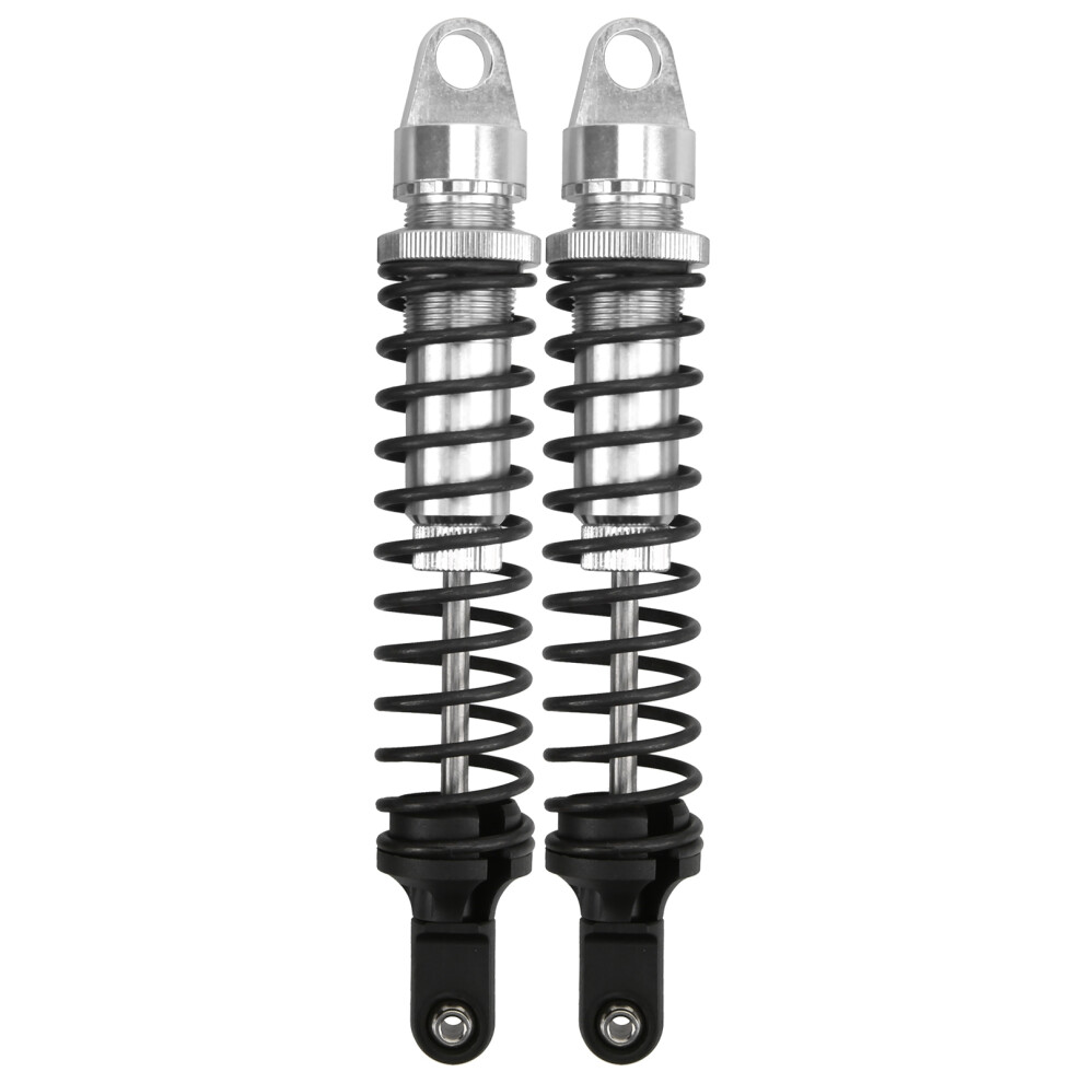 Aluminium Rc Shock Absorber Damper 188Mm 2Pcs For 1/5 Gasoline Off-Road Rc Cars Silver 8051359214534