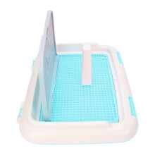 Indoor Dog Potty Tray Blue, Plastic, 46.4 x 35.4 x 23.6cm