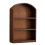 Wooden Desktop Display Case Glass Front-Old color dome three 1