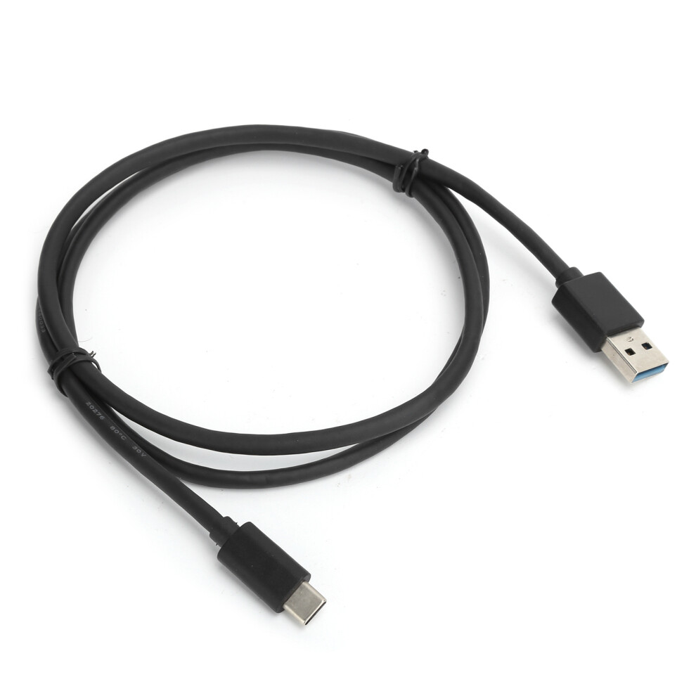 1 Meter Usba To Usbc Universal Data And Audio Transmission Cable Black 6941359216428