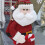 Weihnachtsstrumpf, schöne Schneemann-Santa-Muster für-B 7