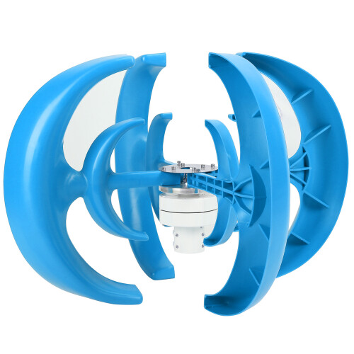 Windturbinen-Kit, 1200 W, 4-Blatt-Generator, 1