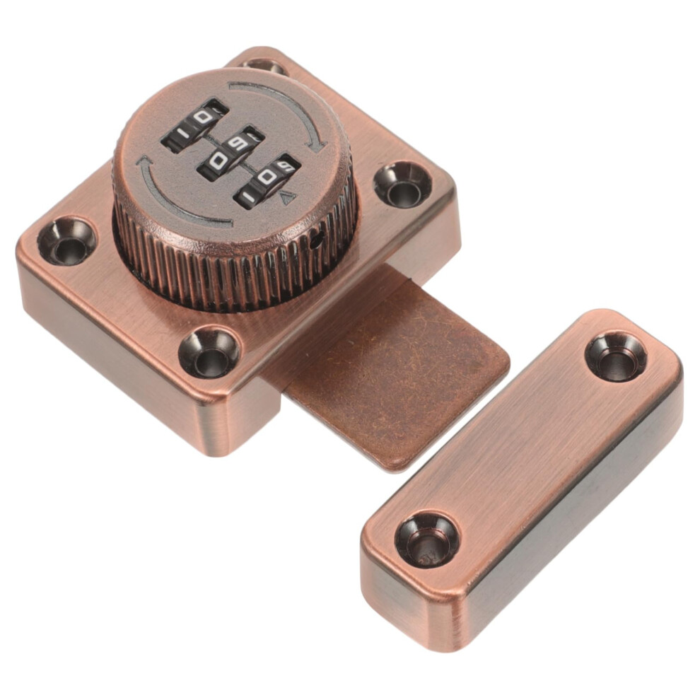 Combination Lock For Cabinet Doors, Rust-Resistant Mechanical Security, Anti-Theft Password Lock For Bedroom Cabinets 9339159073254