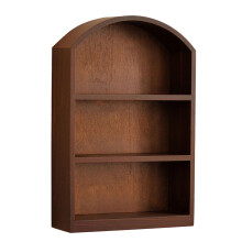 Durable Wooden Display Organizers Cabinet-Old color dome three