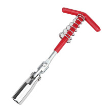360 Drehbarer 16mm Zündkerzenschlüssel mit komfortabler T-Griff-Ergonomie