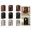 Wooden Desktop Display Cabinet With-White dome with two 3