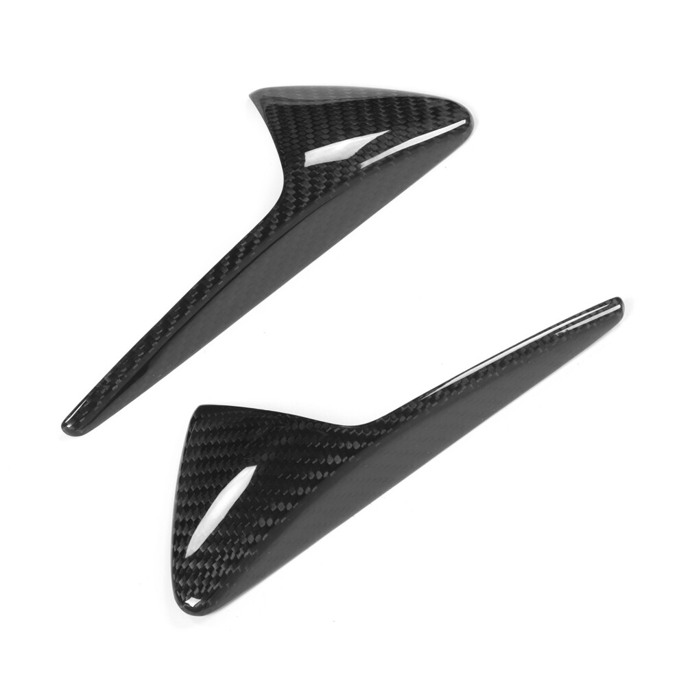 Carbon Fiber Side Fender Camera Cover For Tesla Models 2014-2021 8461359225957