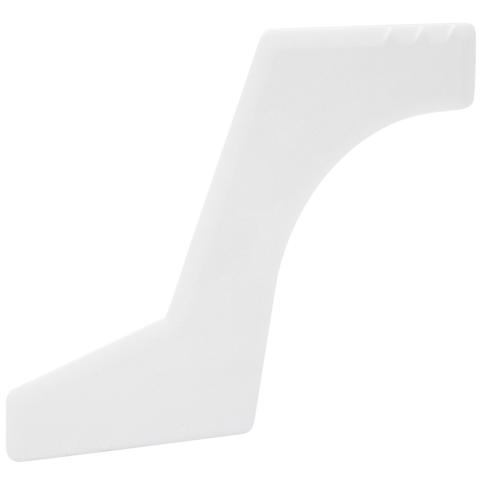 White Easy Beard Shaping Template In For Home & Salon Grooming Accessory