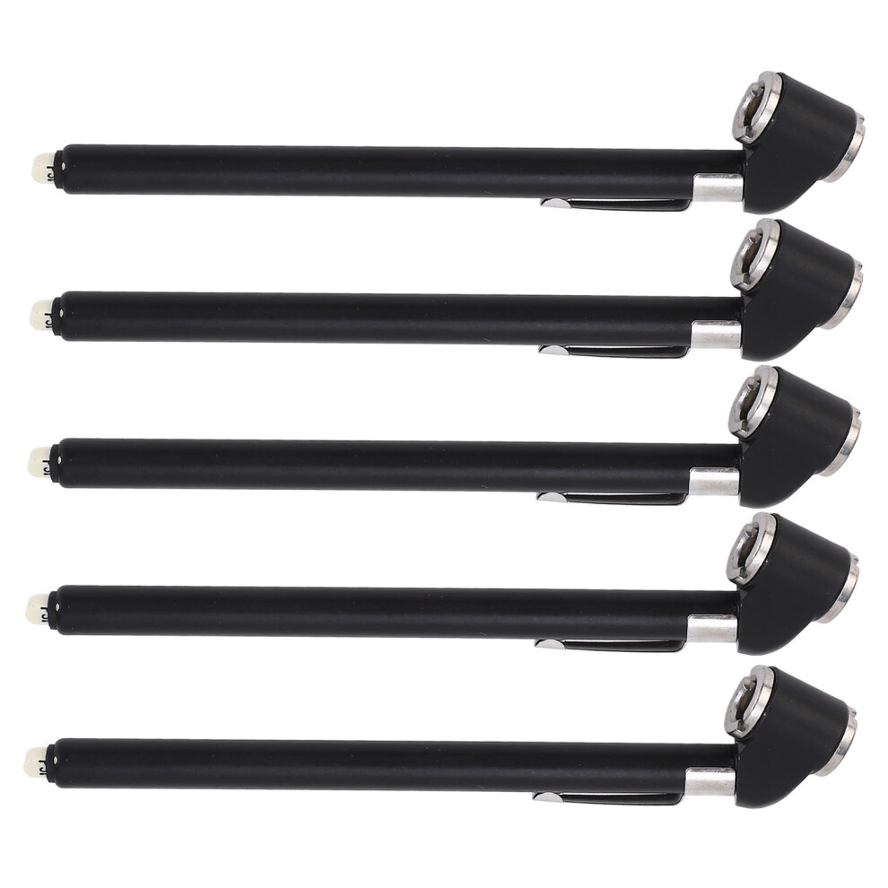 5Pcs Heavy Duty Dual Head Tire Pressure Gauge 10-120 PSI, Stainless Steel-image-OPC-PMTMWJ9-NEW