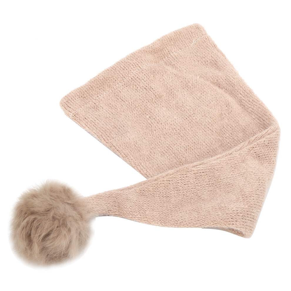 Baby Photography Prop Hat Tan, Knitting Wool, 0-1 Month Light 7901359229728