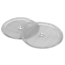 2 Stück 100 Mesh Edelstahl-Kaffeepresse Filterbildschirm 10,1 cm