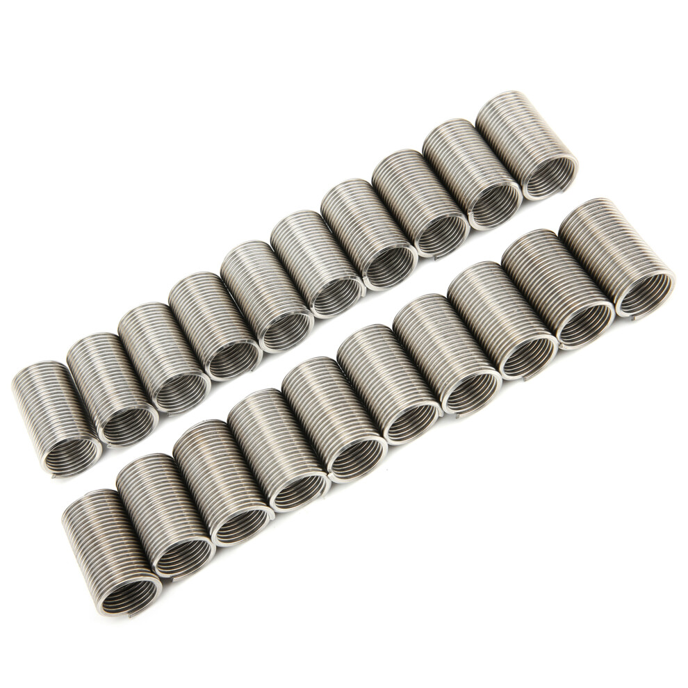 Thread Repair Kit: 20Pcs Sus304 Wire Inserts M14 X 1.5 X 3D 9351359230183