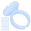 Blue 100pcs Disposable Eyelash Glue Ring Cups for Eyelash Extensions 1