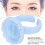 Blue 100pcs Disposable Eyelash Glue Ring Cups for Eyelash Extensions 5