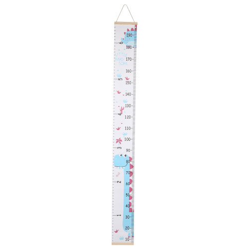 Light Cool Gray Height Growth Chart Ruler - Kids Room Decor 5# 1