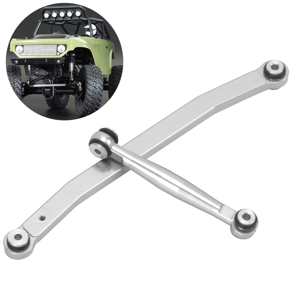 Aluminum Steering Tie Rod For Rc Car Axial Scx24 90081 1/24, Silver 4091359231357