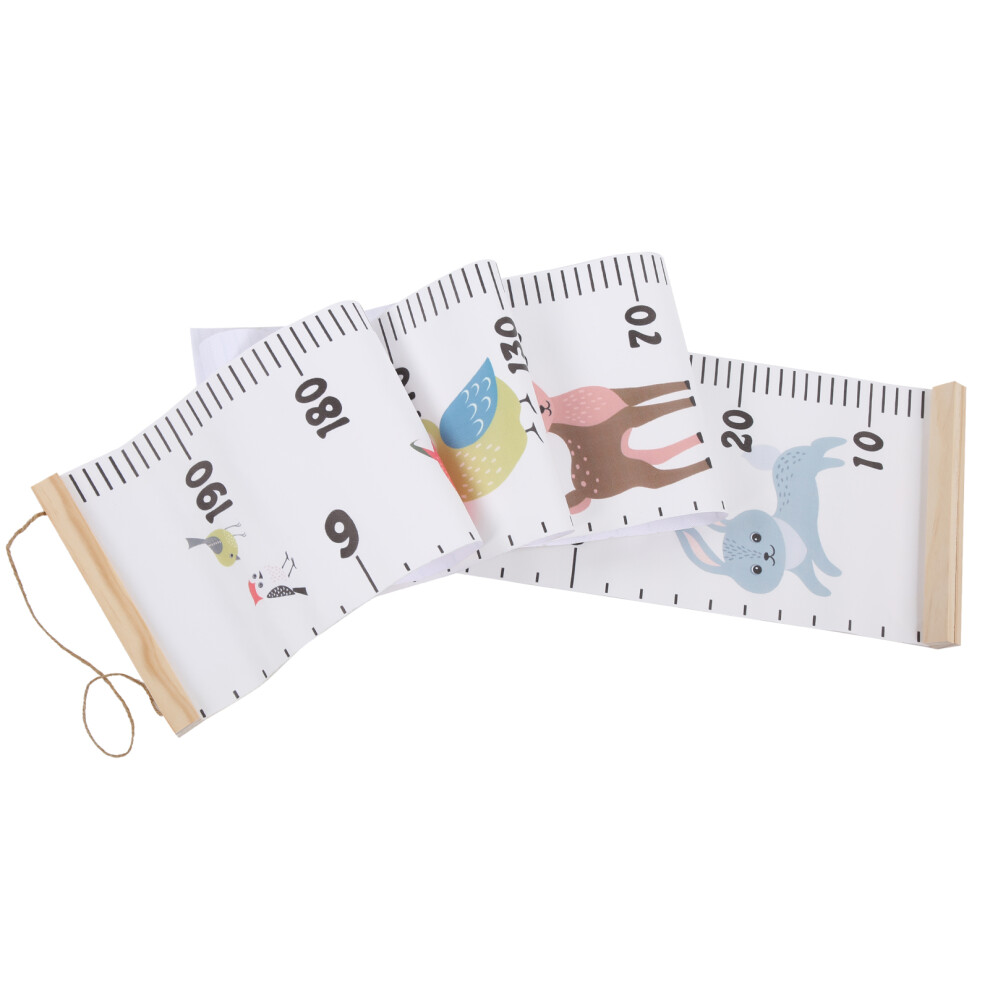 Children Height Ruler Wall Chart for Growth Measurement Photography Prop 6#