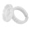 100pcs White Disposable Eyelash Glue Ring Cups for Extensions - PP Material 4