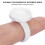 100pcs White Disposable Eyelash Glue Ring Cups for Extensions - PP Material 8