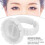 100pcs White Disposable Eyelash Glue Ring Cups for Extensions - PP Material 10