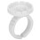 100pcs White Disposable Eyelash Glue Ring Cups for Extensions - PP Material 7
