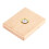 Solid Wood Reed Case for 5 Reeds with Hygrometer – Log Color 1