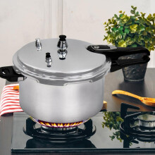(Default) 6L Aluminium Pressure Cooker Home Kitchen Appliances Catering Cookware