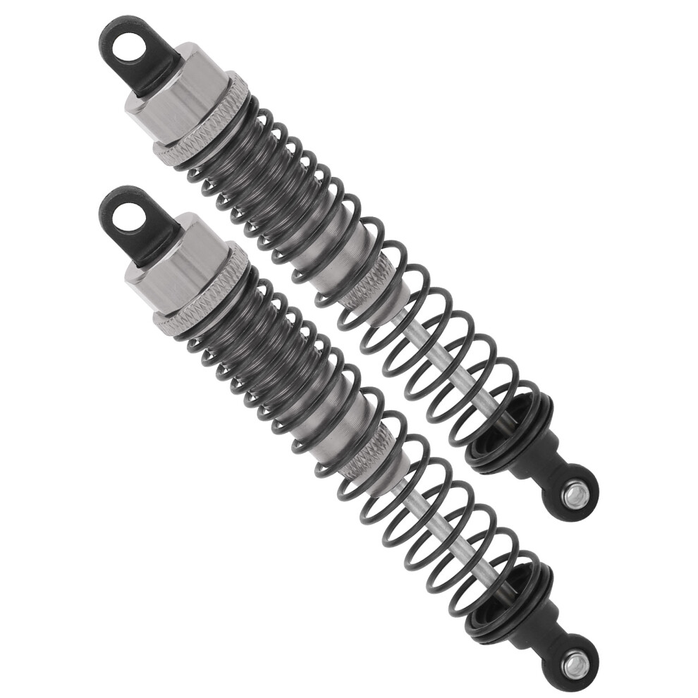 Rc Shock Absorber 110Mm Full Metal Spring Damper Adjustable Titanium Finish 4991359237468