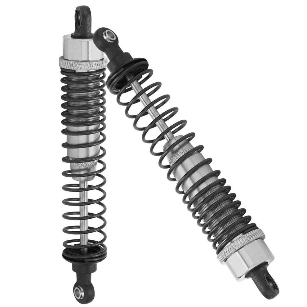 Adjustable 110Mm Full Metal Rc Shock Absorbers For Traxxas Slash 2Wdsilver 7891359238854