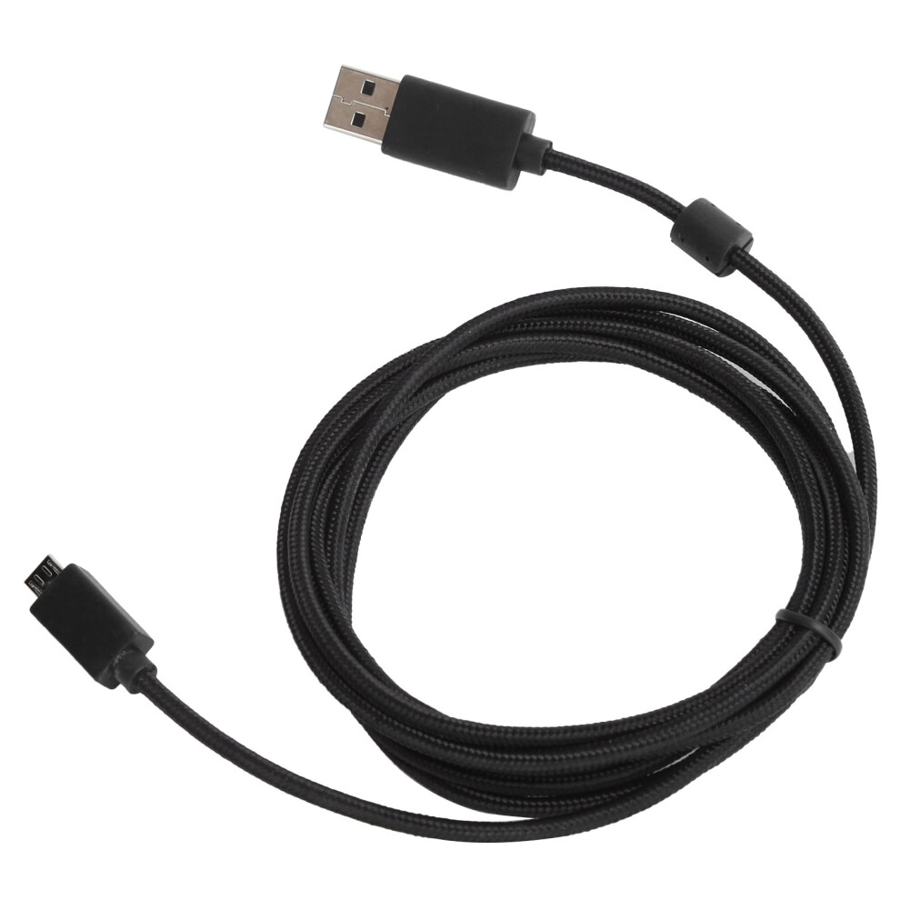 2M Braid Usb Audio Cable For G633 G933 Headset Black 7641359241084