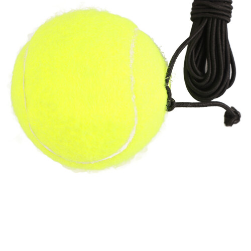 Tennistrainingball mit elastischem Seil, 64 mm, 12 ft Länge 2