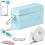 (White) POLONO Label Maker Machine with Tape, P31S Portable Bluetooth Label Printer, Wireless Handheld Sticker Maker Mini Label Makers with 7