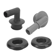 PCV CCV Vent Valve Elbows with Grommets Set for Jeep Grand Cherokee WJ 4.0L 00‑04