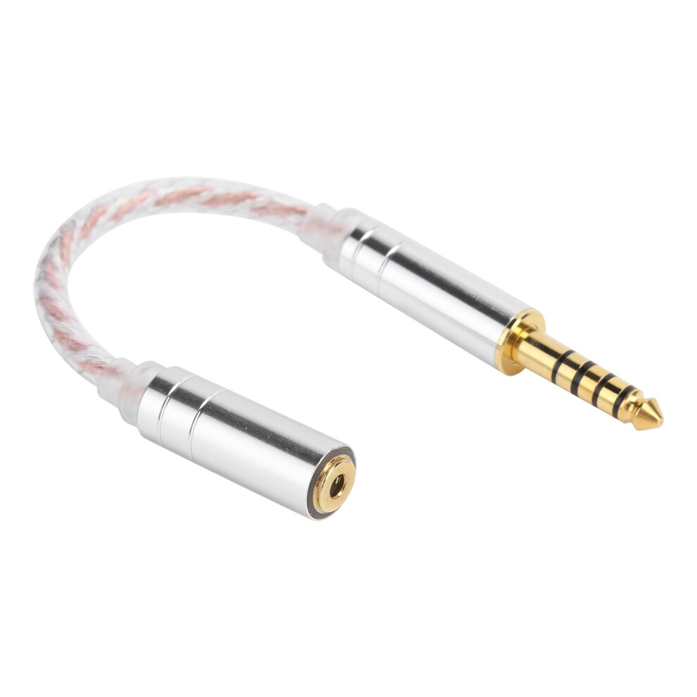 4.4Mm Male To 3.5Mm Female Audio Adapter Cable 14Cm, Copper 7681359243022