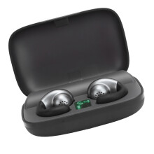 S19TWS Kabelloses Bluetooth-Ohrhörer 5.3, 2200mAh Ladehülle Schwarz