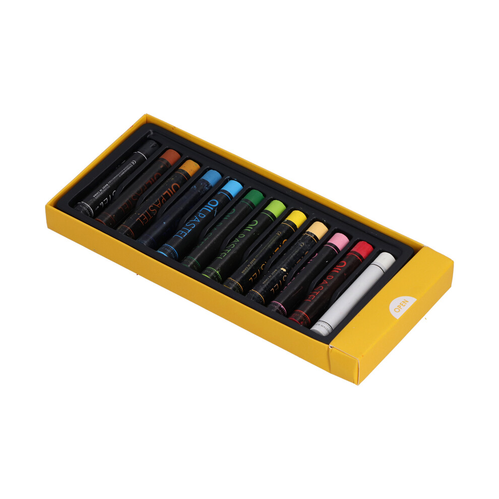 12-Color Oil Painting Pastels Sticks For Graffiti And Art Projects 8721359244021