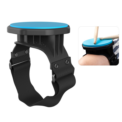 Portable Drum Practice Pad Stand with Silica Gel Pad, Adjustable Size