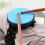 Portable Drum Practice Pad Stand with Silica Gel Pad, Adjustable Size 8